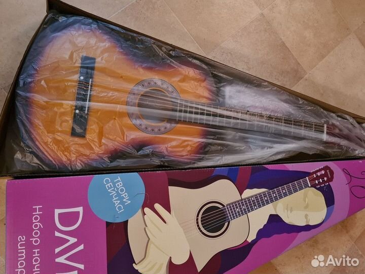 Классическая гитара davinci с набором