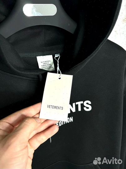 Топ худи Vetements качество