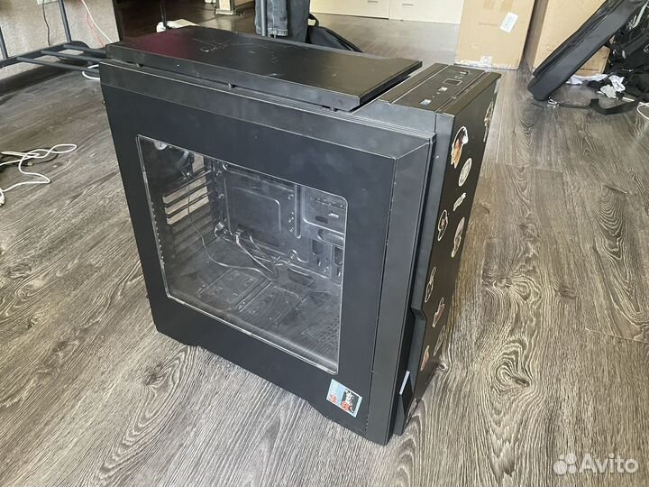 Игровой корпус для пк dexp с 2 вентиляторами