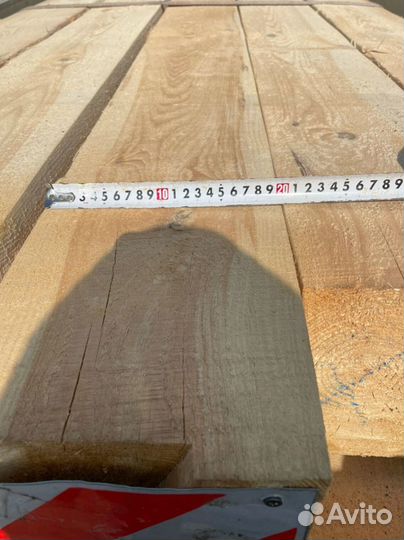 Доска обрезная 25х100х6000мм