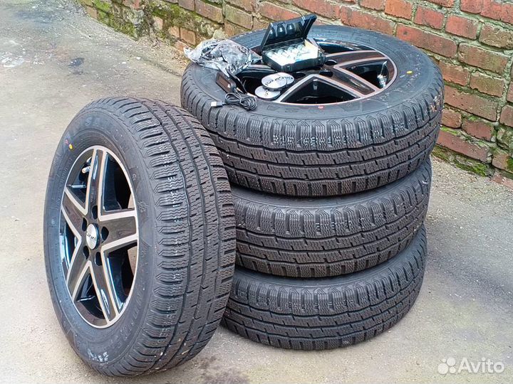 Колёса 215/65R16C в сборе Полный комплект