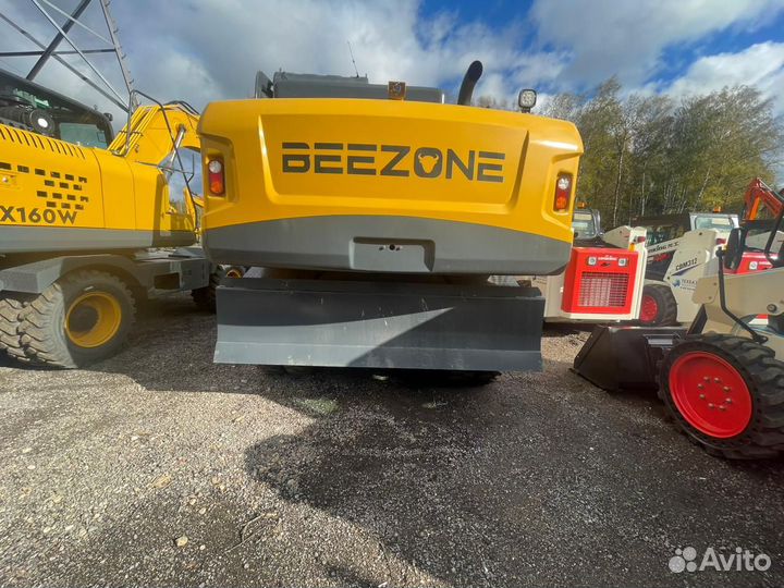 Колёсный экскаватор BEEZONE BX160W, 2024