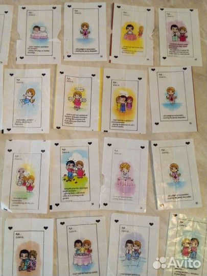 Вкладыши Love is