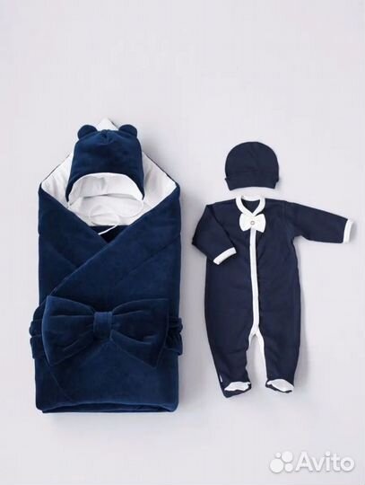 Комплект на выписку для мальчика весна-осень