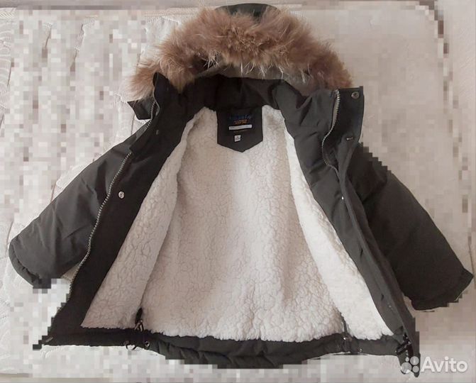 Куртка детская зимняя 92см