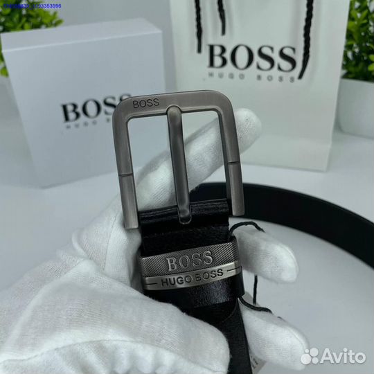 Кожаный ремень Hugo Boss (Арт.41870)