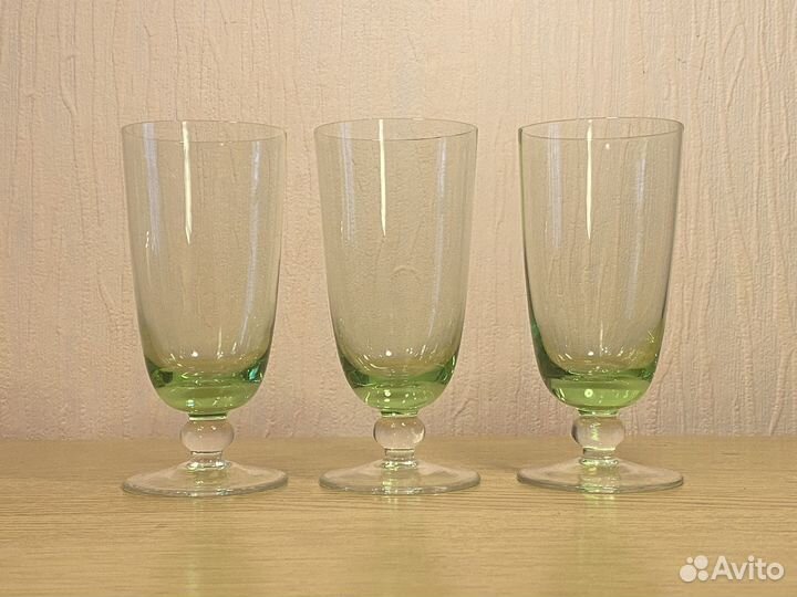 Стекло цветное / бокалы СССР ретро винтаж
