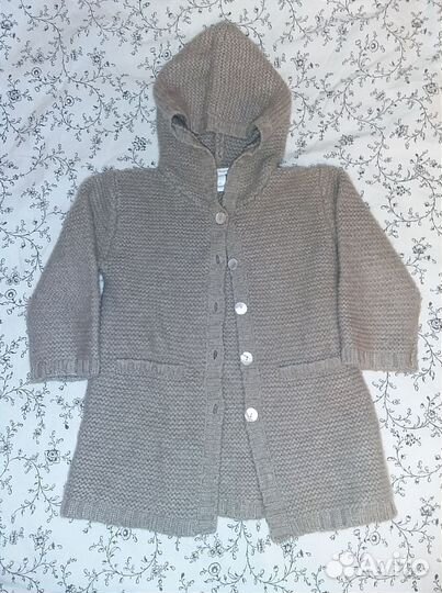 Кардиган с капюшоном для девочки