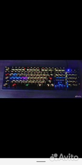 Клавиатура механическая dexp Black Sword RGB