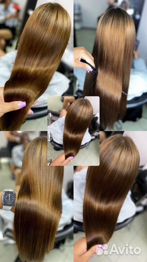 Кератин / ботокс / холодное восст /многоступ. рек