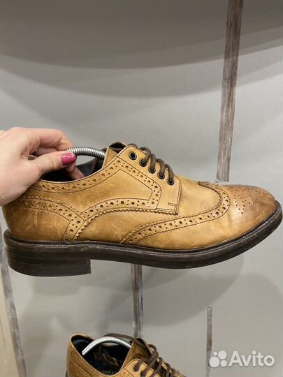 Кожанные Ботинки base london размер 44