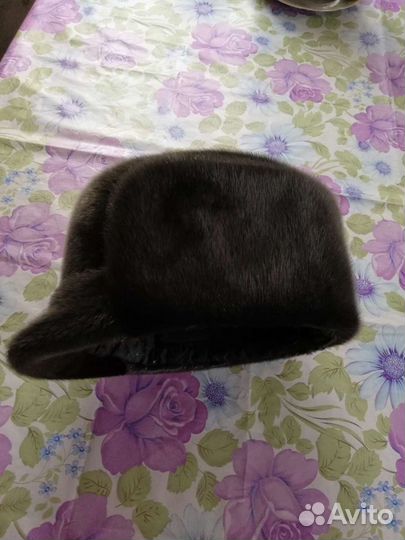 Меховая мужская кепка