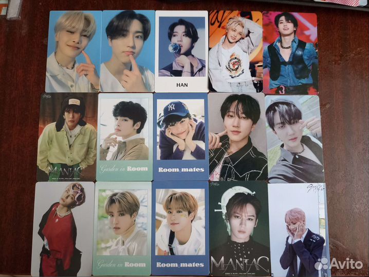 Stray kids неоф карты/открытки