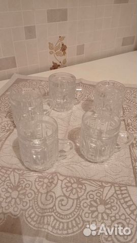 Кружечки хрустальные