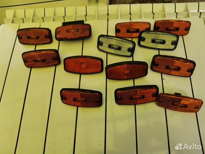 Фонарь боковой габоритны оранжевый