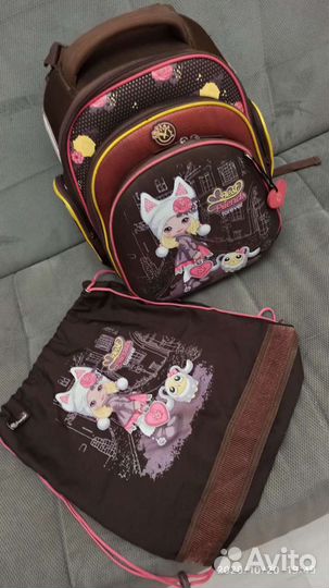 Рюкзак школьный и Мешок для обуви