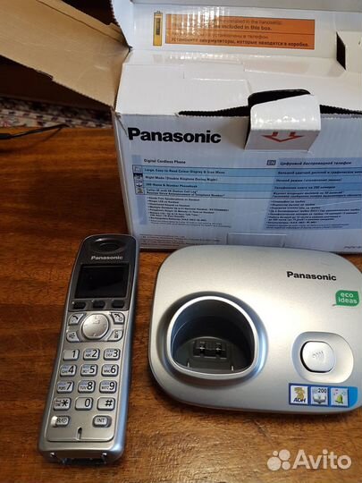 Цифровой беспроводной телефон Panasonik KX-TG8011