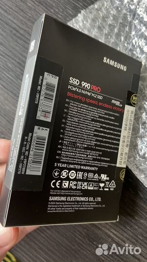 SSD M2 Nvme samsung 990 PRO 2Tb