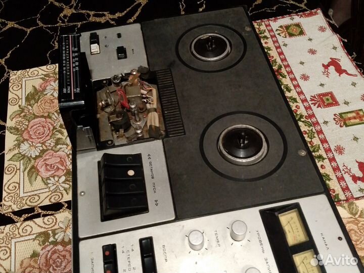 Катушечный магнитофон эльфа 332