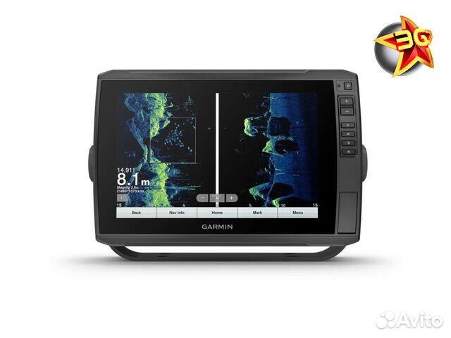 Картплоттер Garmin echoMAP Ultra 102sv с датчиком