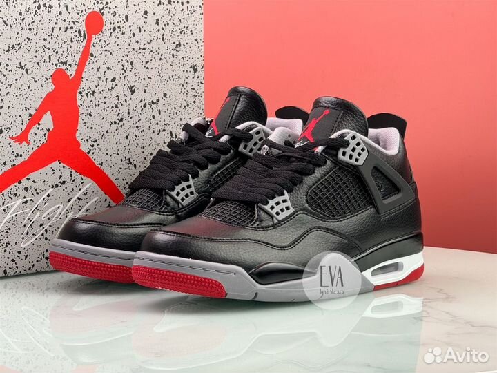 Кроссовки Nike Air Jordan 4 Retro Bred Reimagined