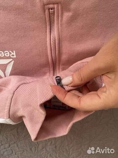 Спортивный костюм на флисе женский теплый reebok