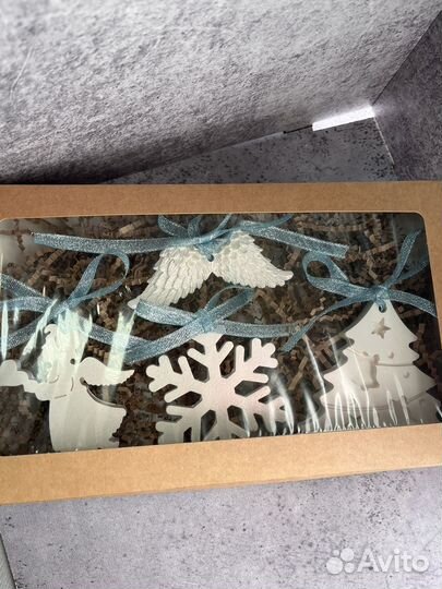 Ёлочные украшения ручной работы