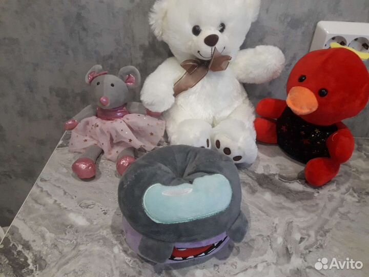 Плюшевые игрушки 5 штук