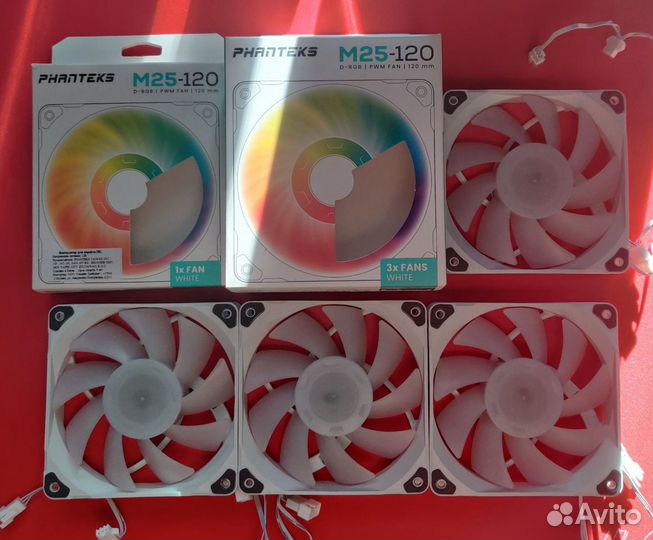 Lian Li Uni Fan P28, Phanteks M25-120/140