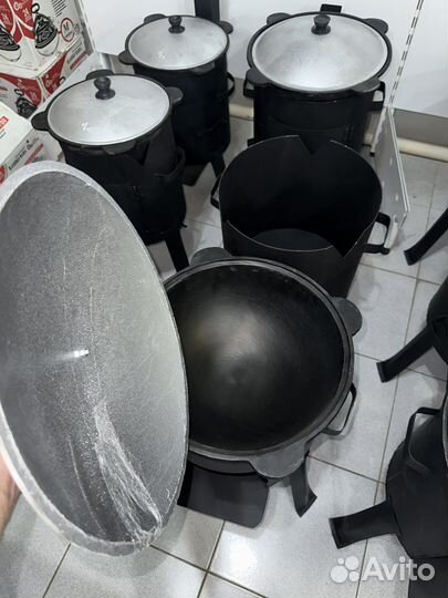 Чугунный казан на 8 литров