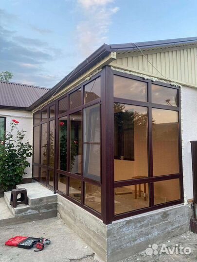 Пластиковые окна двери витражи