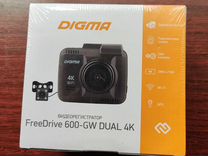 Видеорегистратор Digma FreeDrive 600-GW dual 4K