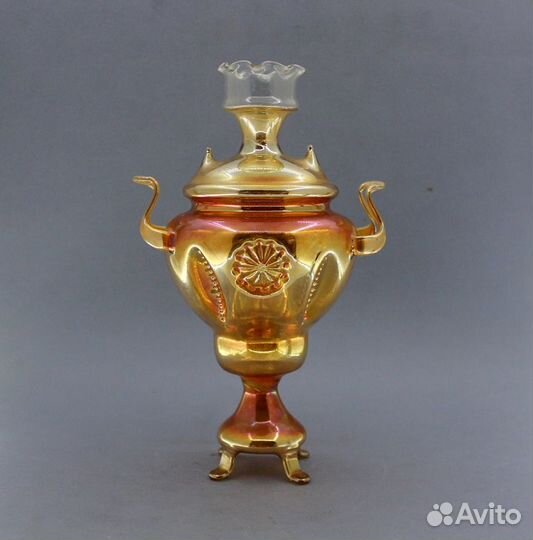 Самовар стеклянный, Петушок