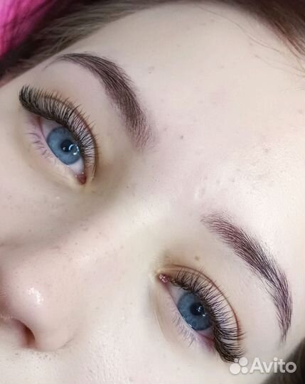 Наращивание ресниц/Оформление бровей/Депиляция