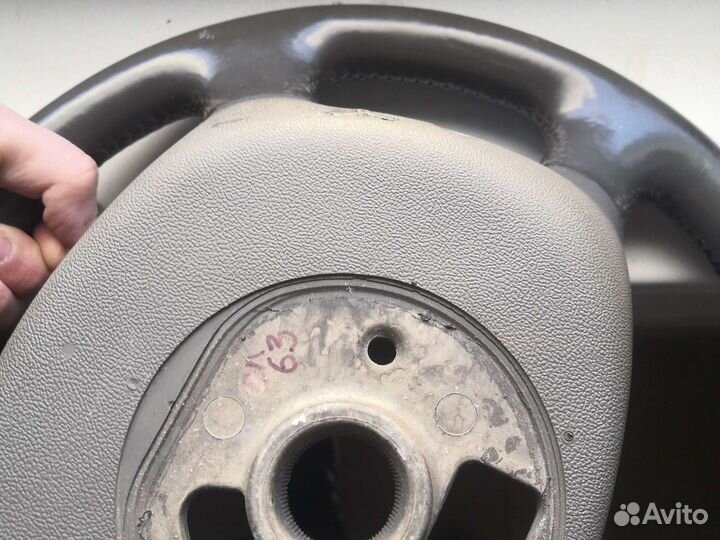 Руль audi a6 c5 (темно - серого) не черный