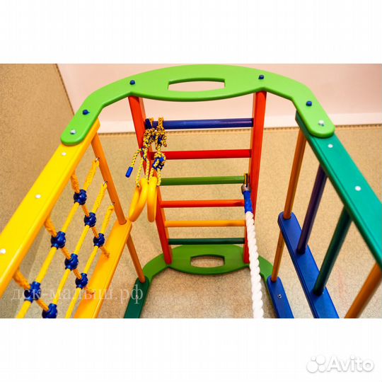 Спортивный комплекс Непоседа-4, с горкой