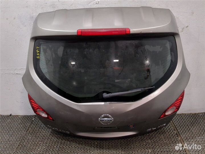 Подсветка номера Nissan Murano, 2008