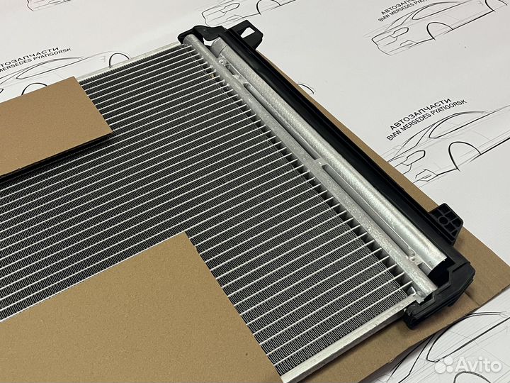 Радиатор кондера Mercedes W212 W204 X204 новый