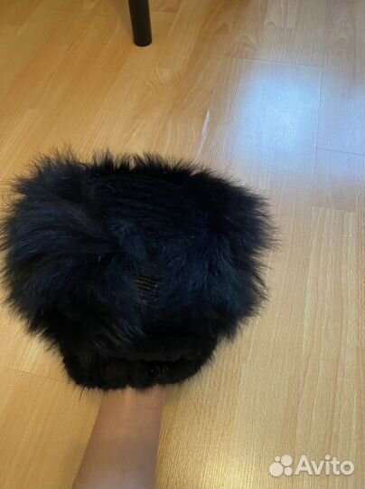 Шапка норковая женская