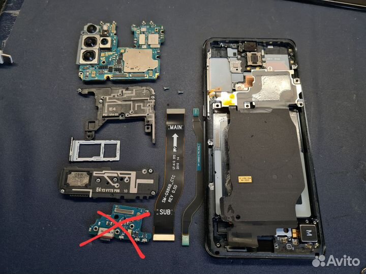 Samsung S20 Plus G985F 128gb разбор по запчастям