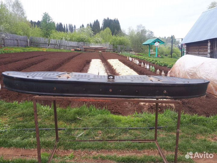 Бампер зил-131 без лебёдки