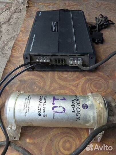 Усилитель Calcell VAC 1100.1 и сабвуфер supra