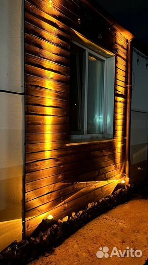 Подсветка фасада