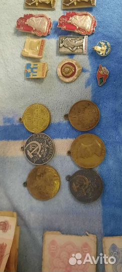 Коллекция монет,жетонов,медалей