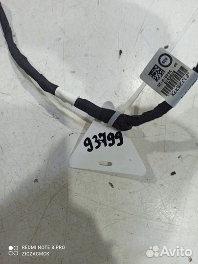 Электропроводка системы о не пристегнутом ремне