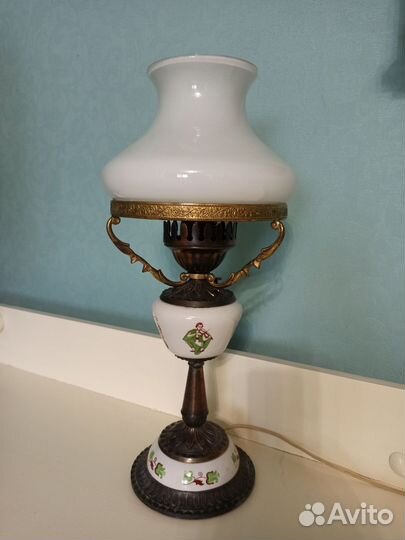 Керосиновая лампа СССР скрипач