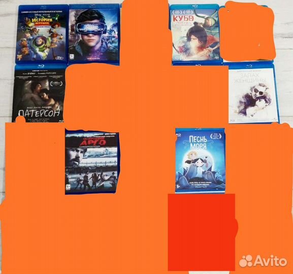 Коллекция фильмов на bluray