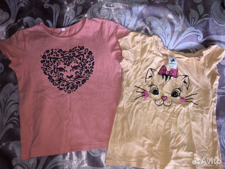 Вещи на девочку 4/5 лет пакетом