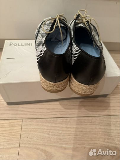 Эспадрильи лоферы Pollini