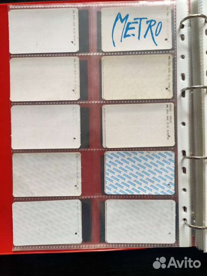 Магнитные проездные московского Метро. обмен